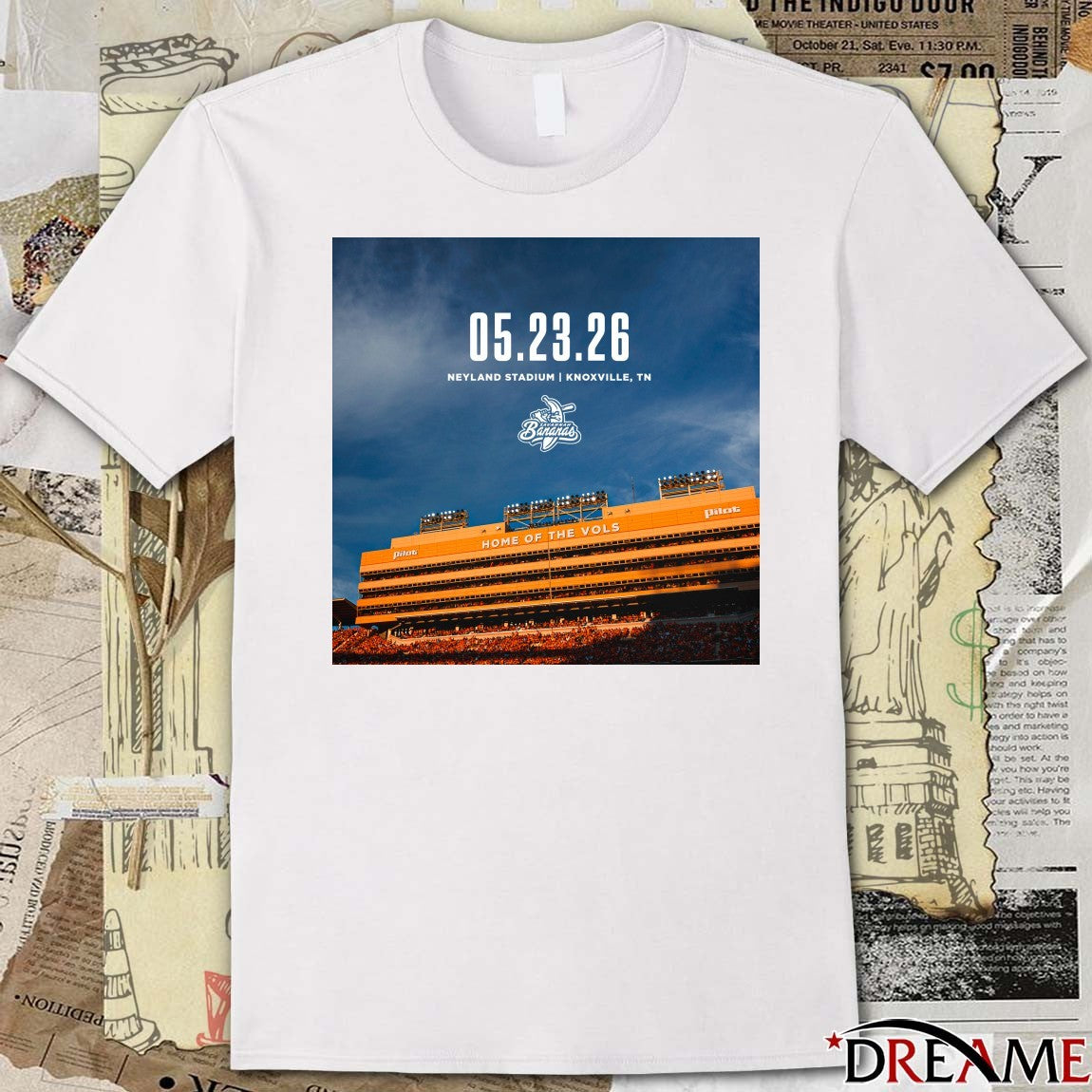 Tennessee Vols 05.23.2026 Neyland Stadium Knoxville TN Home Of The Vols Poster t-shirt