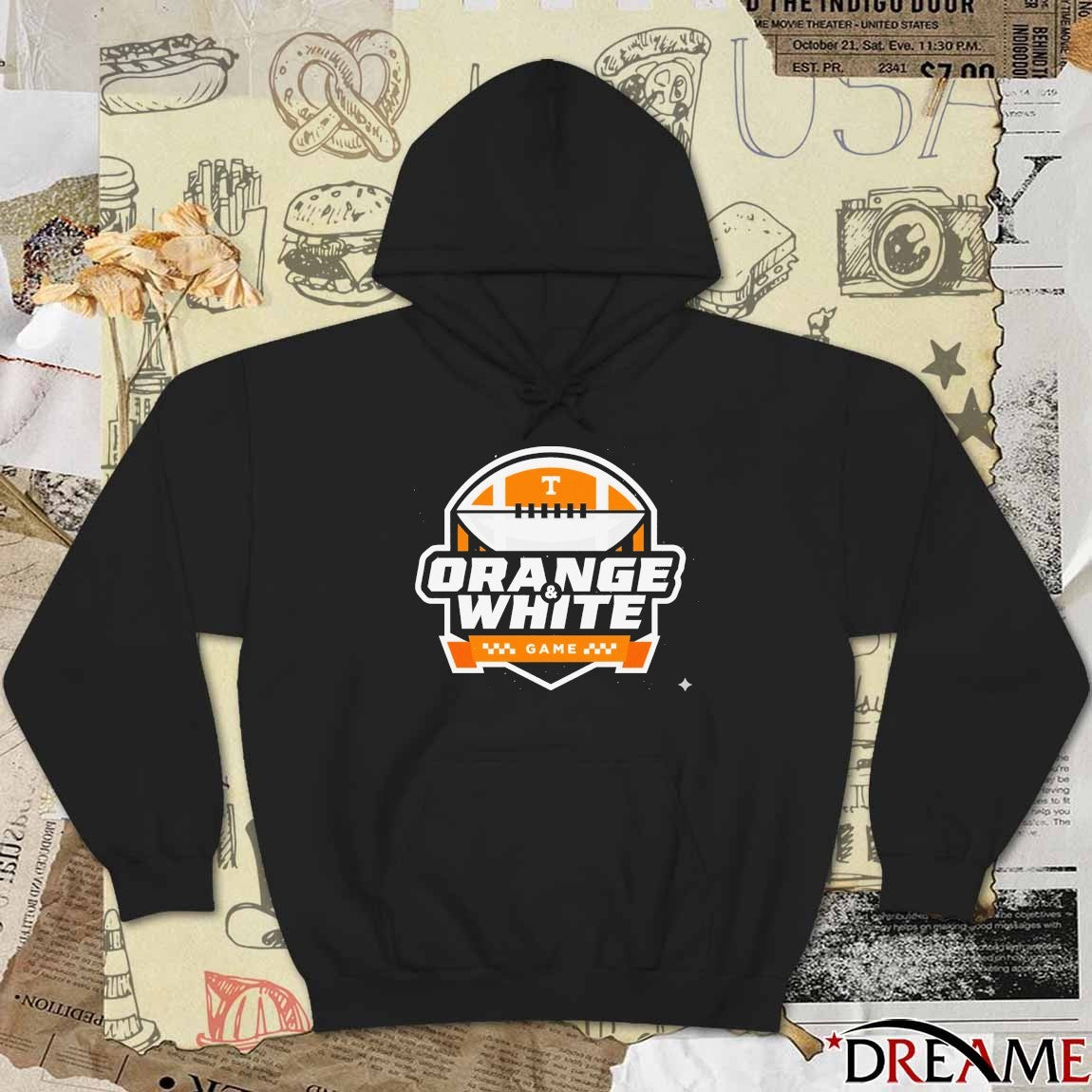 Tennessee Vols Football Orange and White Game 2026 Logo t-shirt