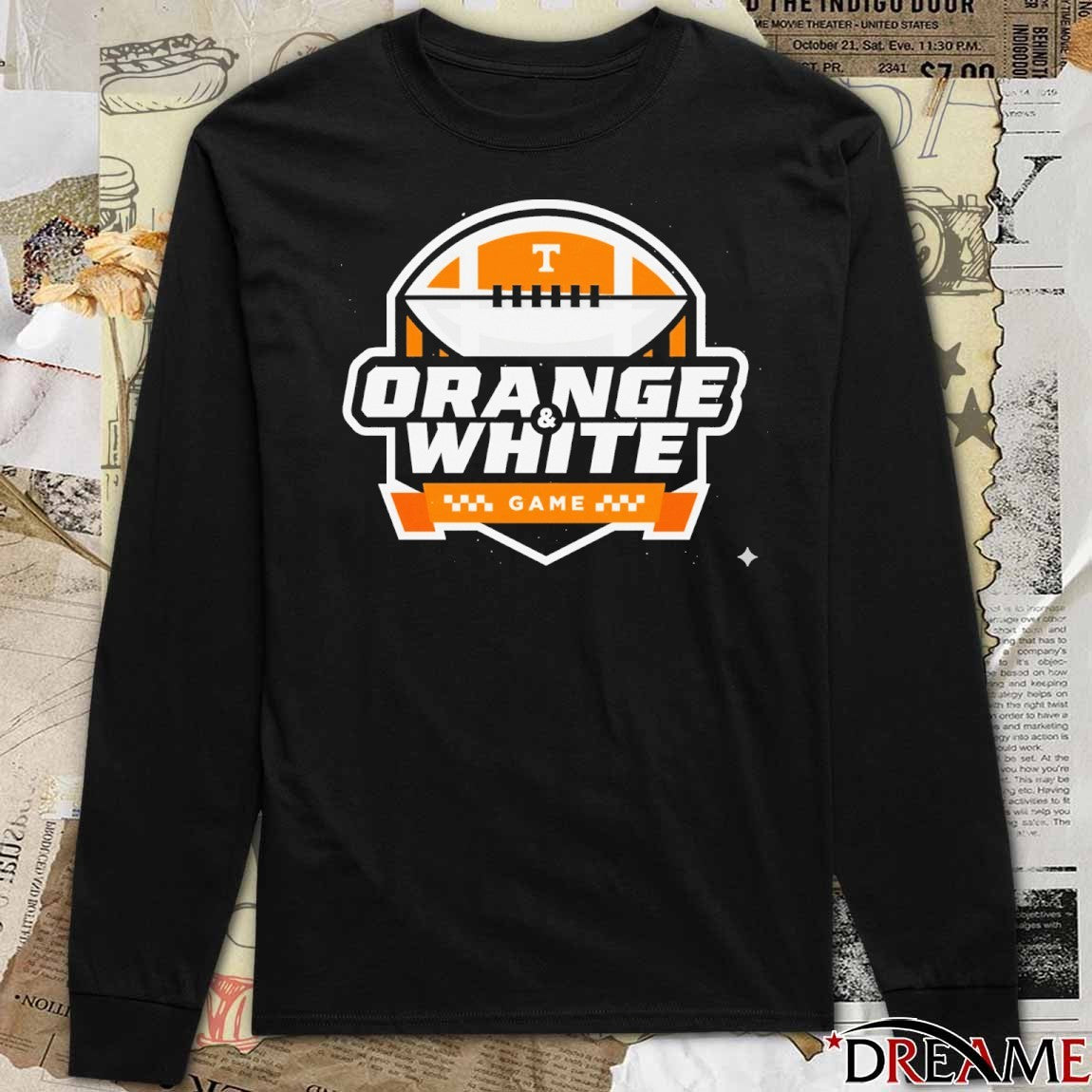 Tennessee Vols Football Orange and White Game 2026 Logo t-shirt