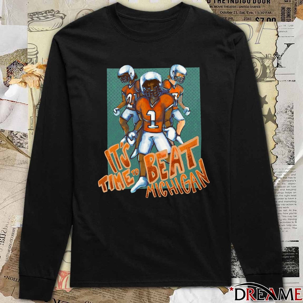 Tennessee Vols It’s Time To Beat Michigan 2025 t-shirt