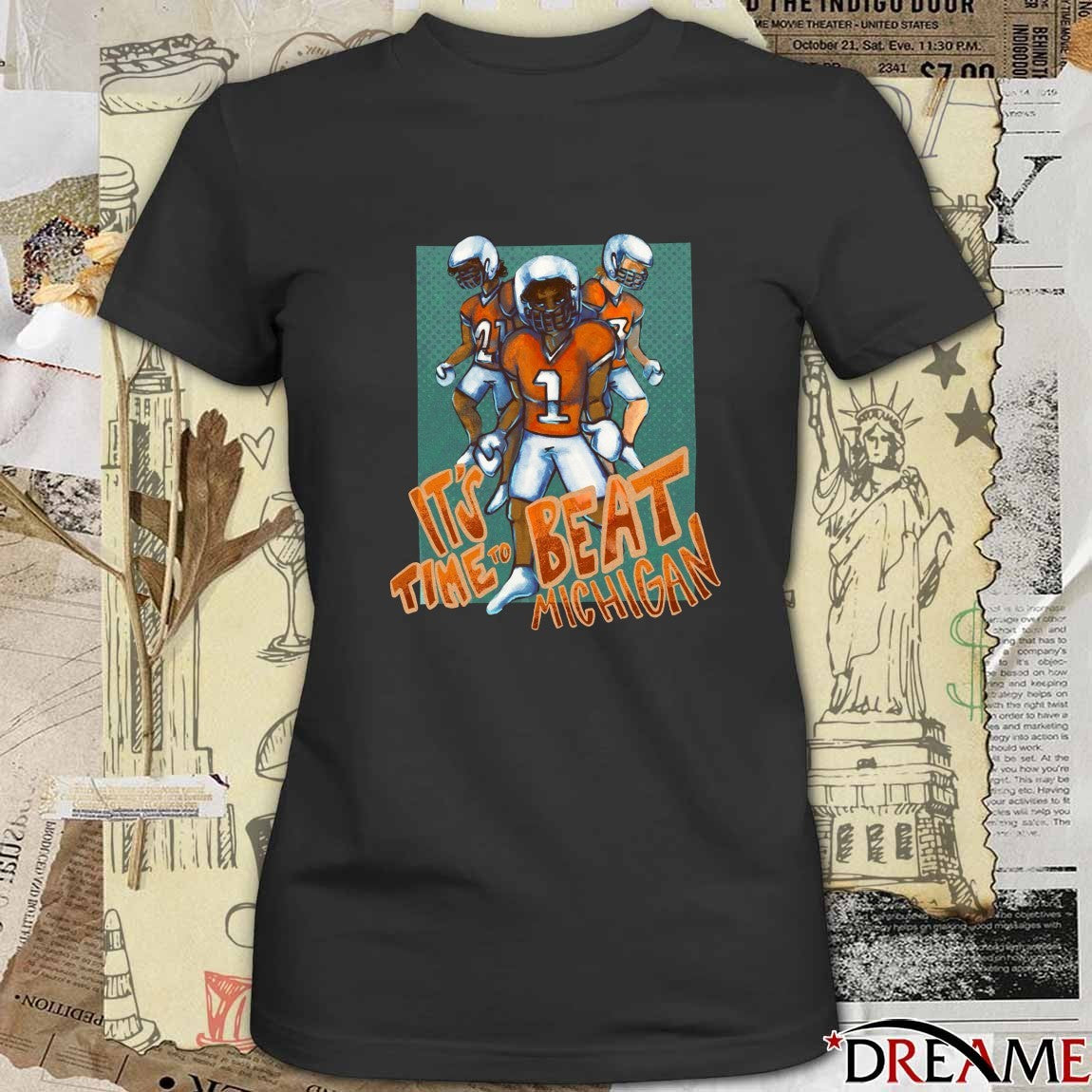 Tennessee Vols It’s Time To Beat Michigan 2025 t-shirt
