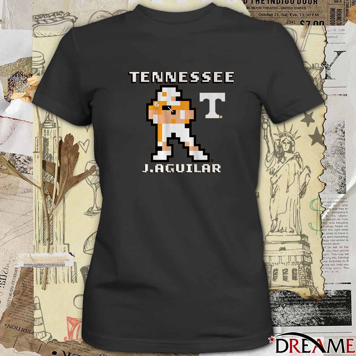 Tennessee Vols NCAA Joey Aguilar Retro Baller t-shirt