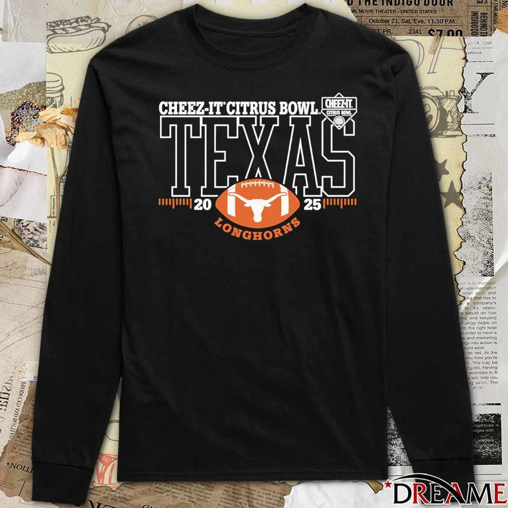 Texas Longhorns 2025 Cheez-It Citrus Bowl t-shirt