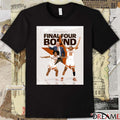 Texas Longhorns Final Four Bound Hook ’Em And Book ’Em 2026 Poster t-shirt