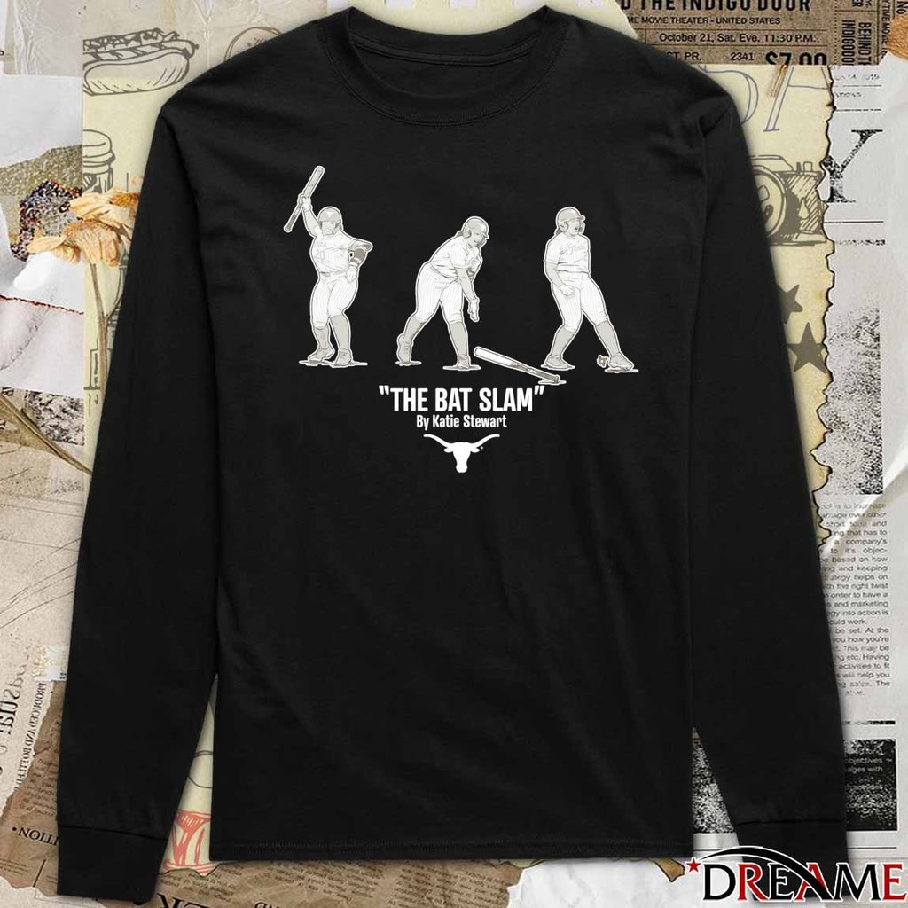 Texas Longhorns Softball Katie Stewart The Bat Slam t-shirt
