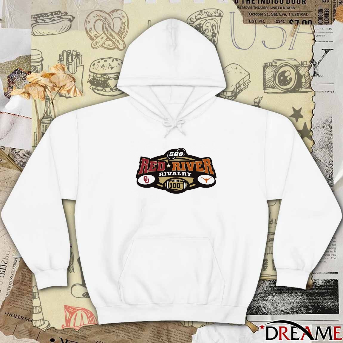 Texas Longhorns Vs Oklahoma Sooners SBC Red River Rivalry Logo 2025 t-shirt