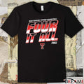 Texas Tech Lady Raiders 2026 NCAA Division I Women’s Basketball Four It All March Madness t-shirt