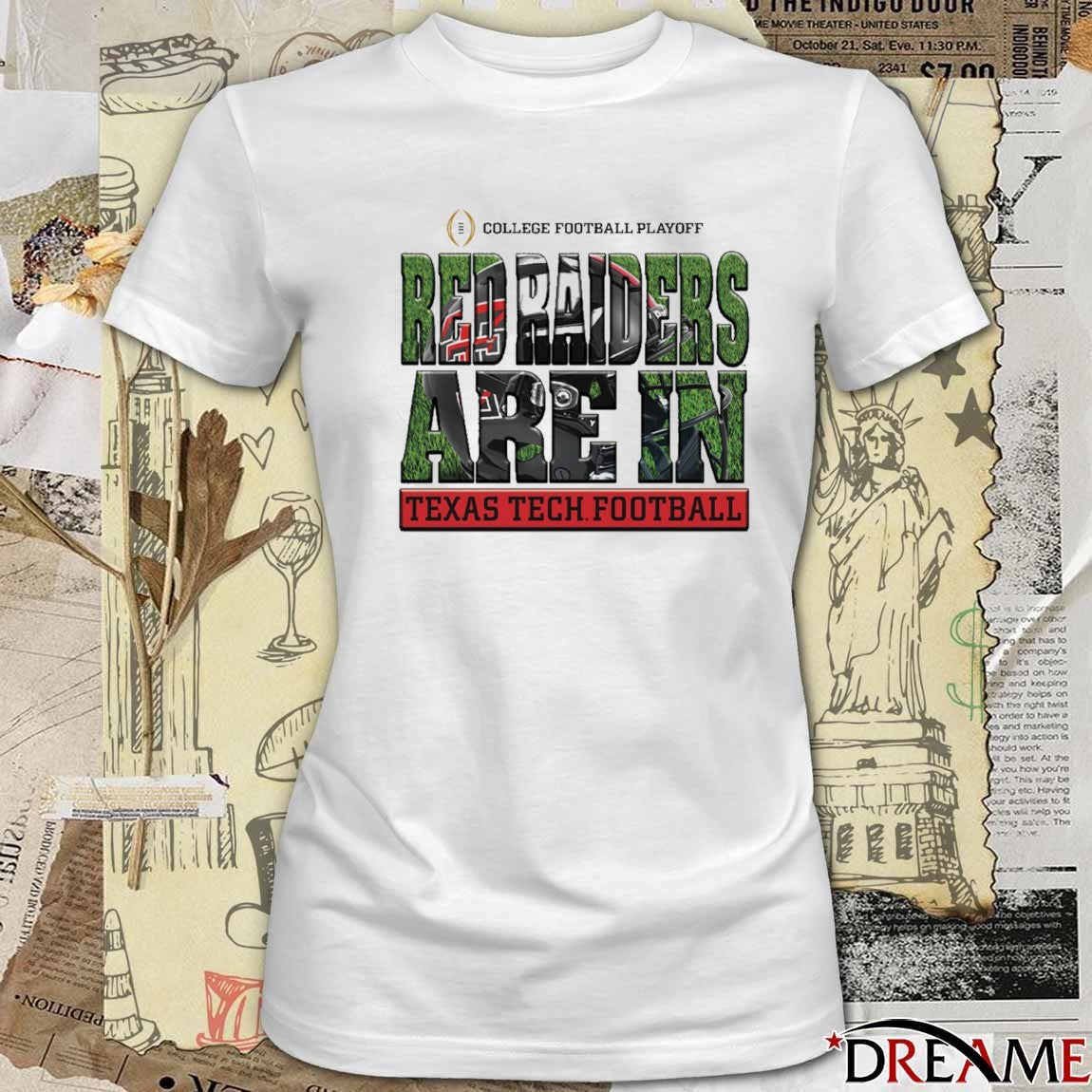 Texas Tech Red Raiders College Football Playoff 2025-26 Red Raiders Are In t-shirt
