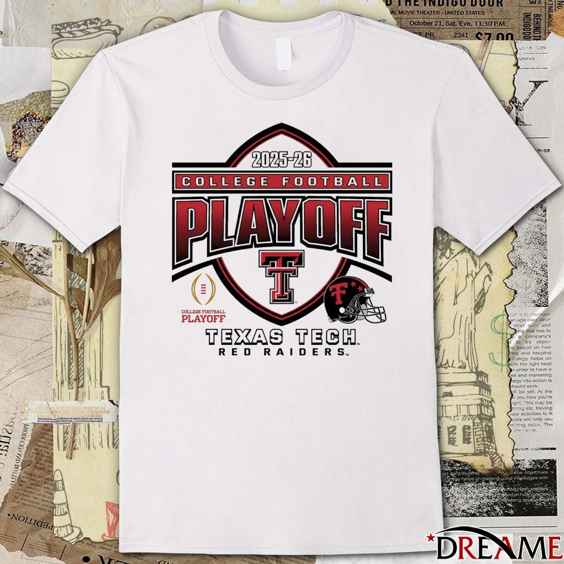 Texas Tech Red Raiders College Football Playoff 2025-26 Stadium Walk t-shirt