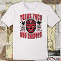 Texas Tech Red Raiders Football Luchador Est 1923 Guns Up Lubbock Texas USA t-shirt