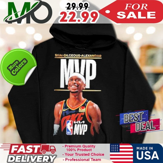 The 2024-25 Kia NBA Most Valuable Player Is Shai Gilgeous-Alexander Shirt
