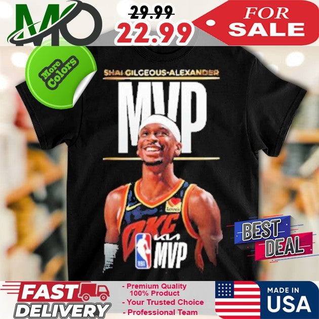 The 2024-25 Kia NBA Most Valuable Player Is Shai Gilgeous-Alexander Shirt