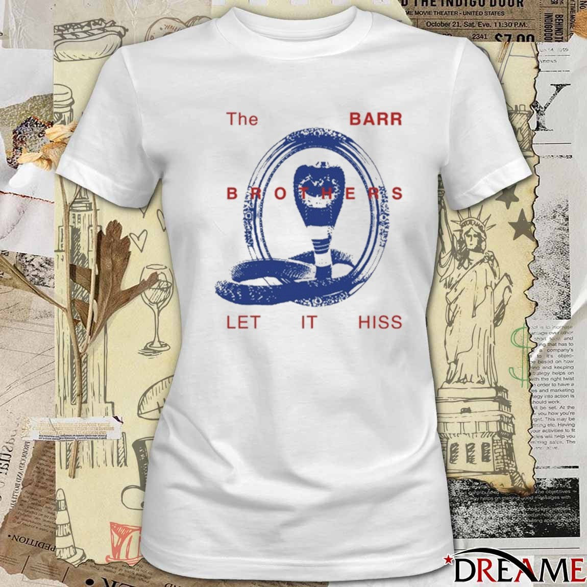 The Barr Brothers Let It Hiss Snake 2025-2026 Tour t-shirt