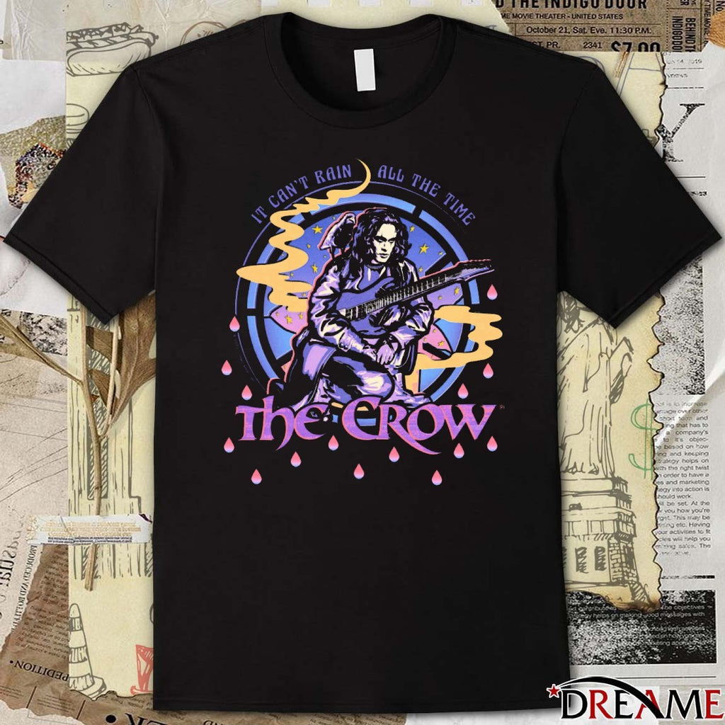 The Crow It Can’t Rain All The Time Halloween 2025 t-shirt
