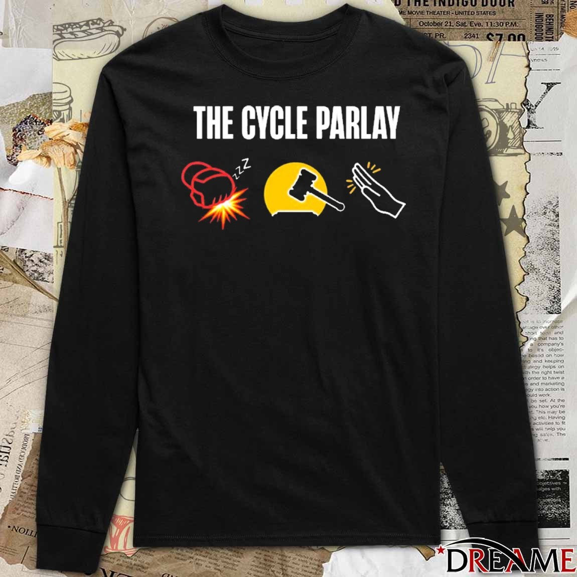 The Cycle Parlay – Matty Betss t-shirt