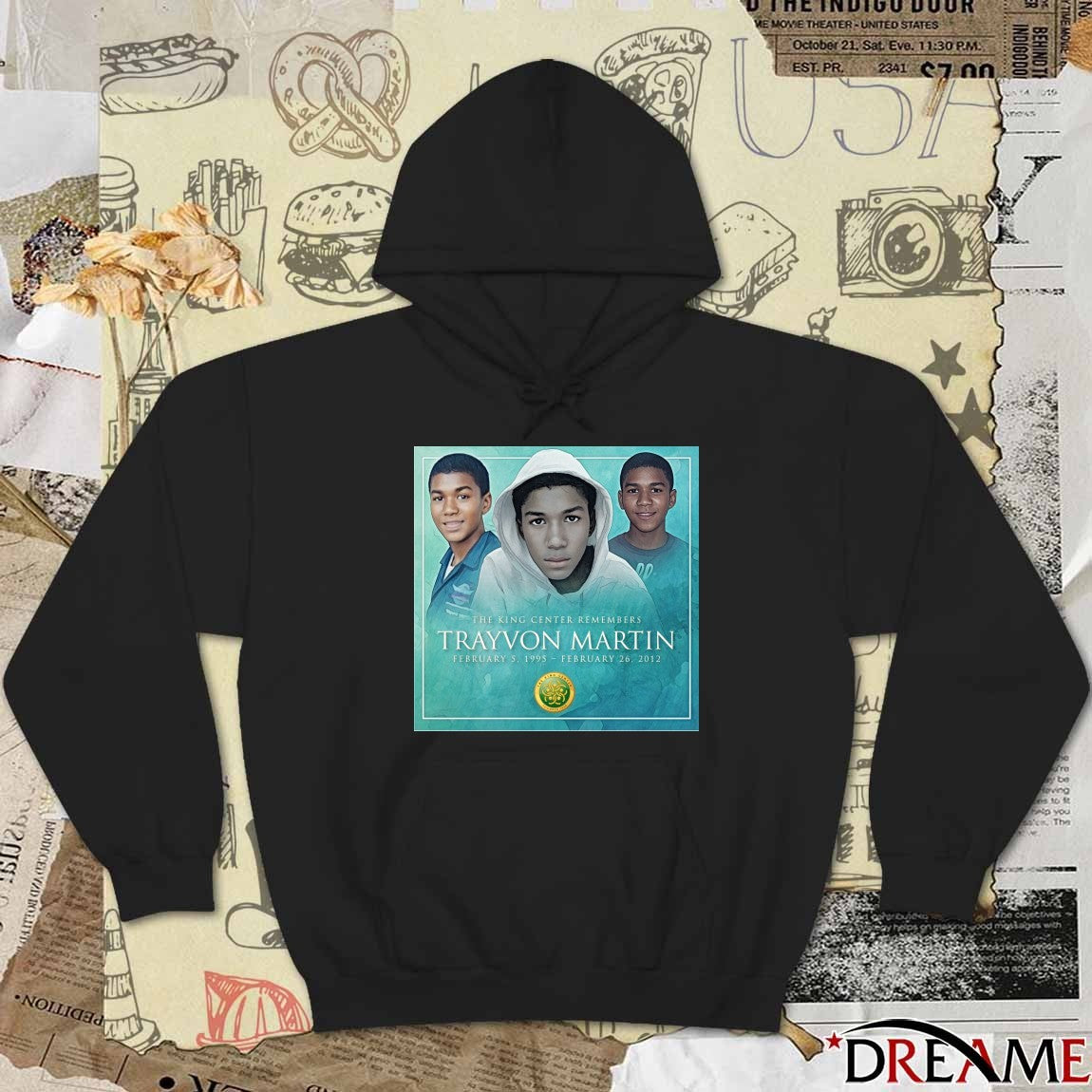 The King Center Remembers Trayvon Martin February 5 1995 – February 26 2012 Poster t-shirt