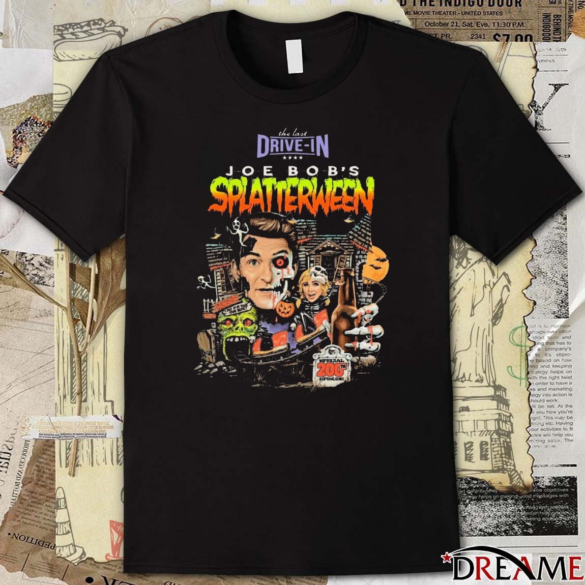 The Last Drive-In Joe Bob’s Splatterween Special 200th Episode 2025 t-shirt