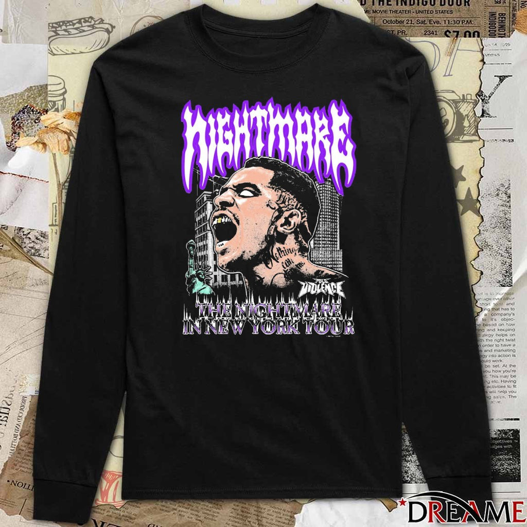 The Mecca The Nightmare In New York Tour November 10 Full Violence t-shirt