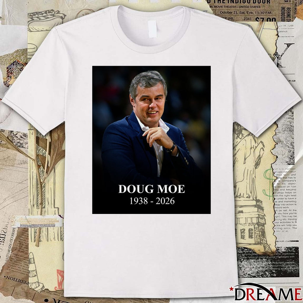 The NBA mourns the passing of Doug Moe 1938-2026 t-shirt