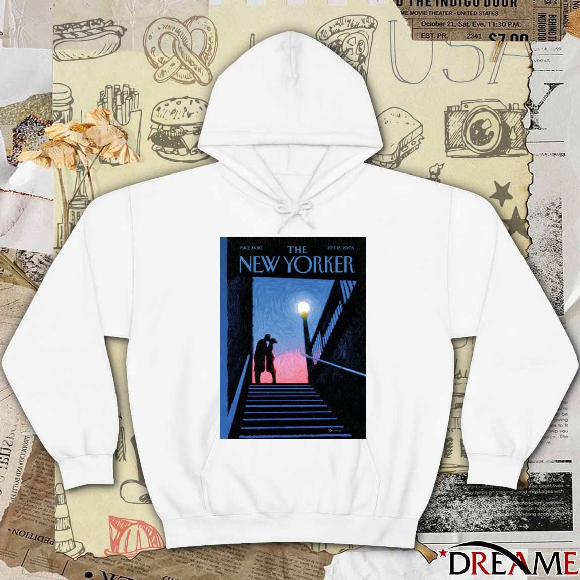 The New Yorker Sept 15 2008 Happy San Valentine Poster t-shirt