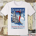The Ocean Blue Poster Frigid Winter Days Tour Boulder, CO February 7 2026 t-shirt