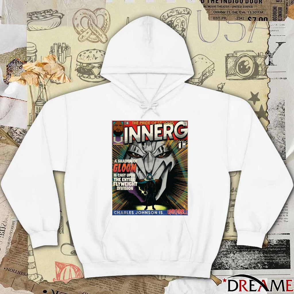 The Pride Of St Louis Innerg A Shadow Of Gloom Is Cast Upon The Entire Flyweight Division Poster t-shirt