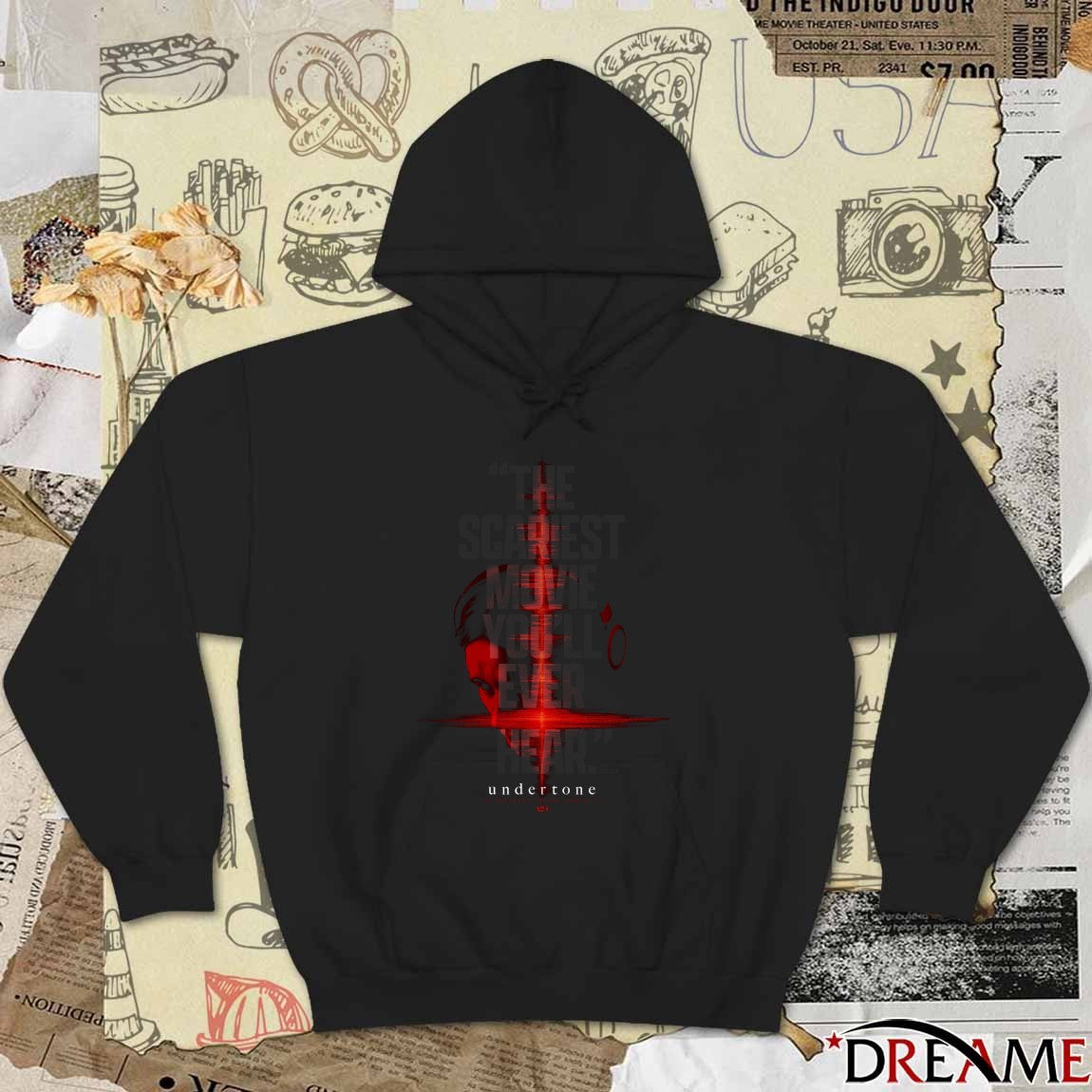 The Scariest Movie You’ll Ever Hear Undertone In Theaters Friday March 13 2026 t-shirt