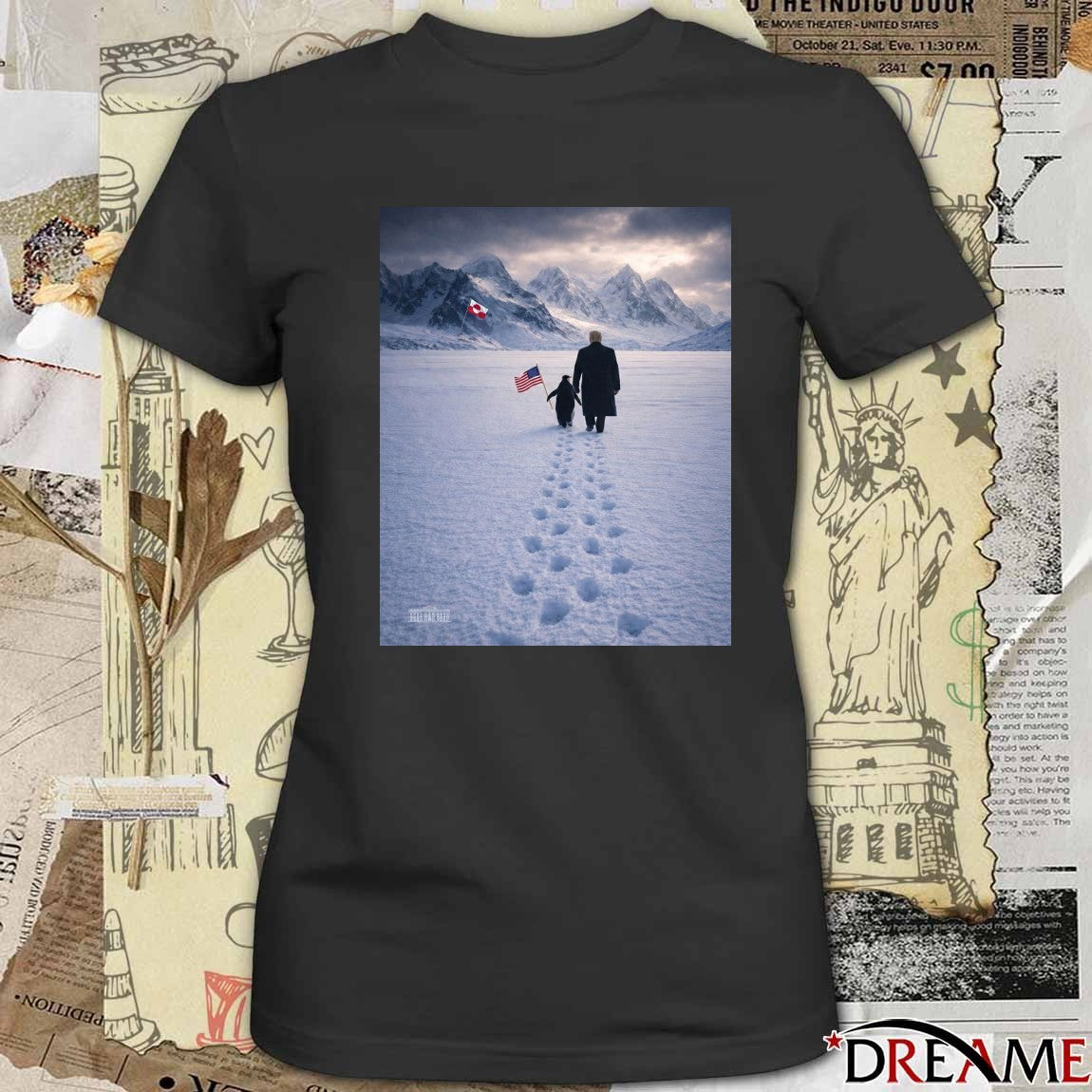 The White House Donald Trump Embrace The Penguin Poster t-shirt
