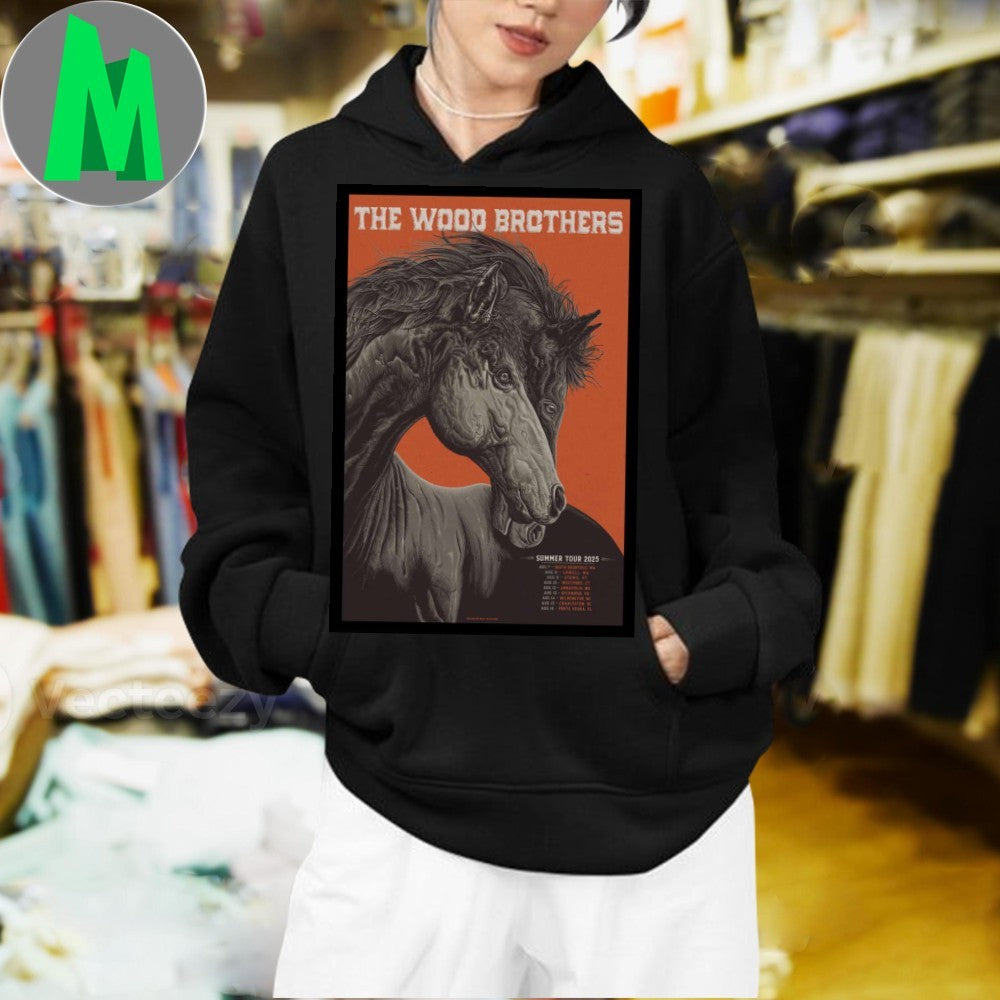 The Wood Brothers Summer Tour 2025 Poster Shirt
