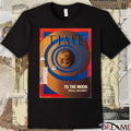 Time To The Moon Special Supplement July 18 1969 NASA Poster t-shirt