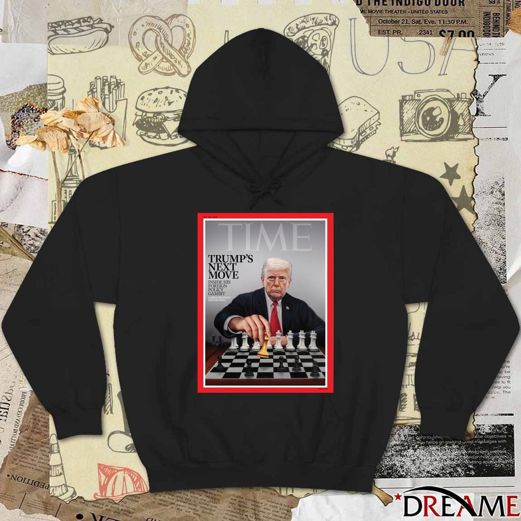 Time Trump’s Next Move Inside His Foreign Policy Gambit 2026 Poster t-shirt