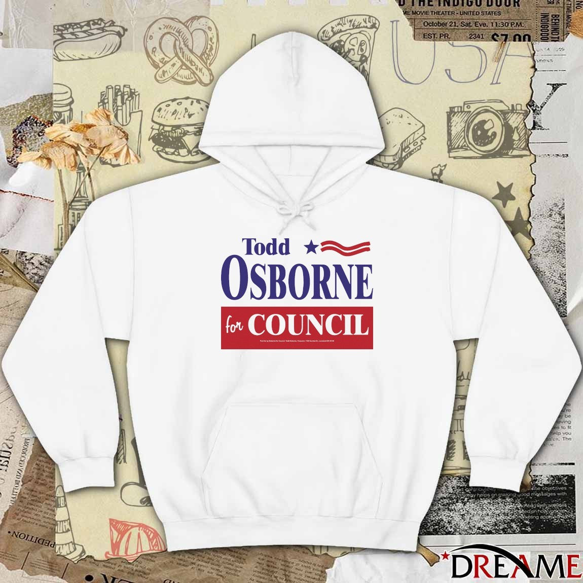 Todd Osborne For Council Loveland, Ohio 2025 t-shirt