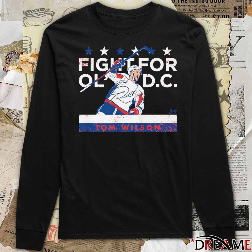 Tom Wilson Fight For Old DC 2025 Washington Capitals t-shirt