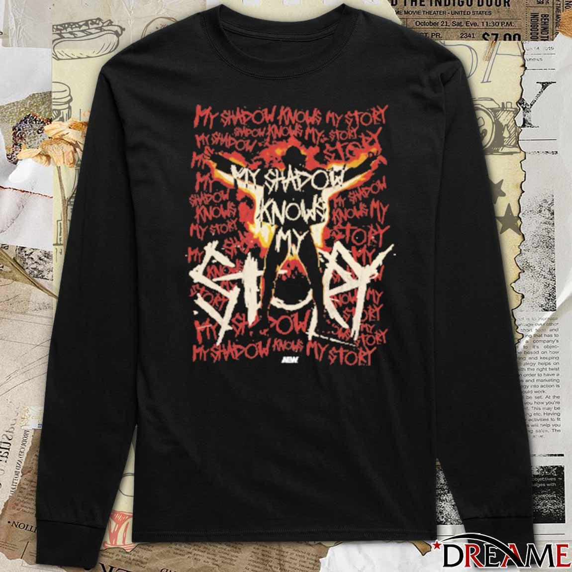 Tommaso Ciampa – My Shadow Knows My Story AEW t-shirt