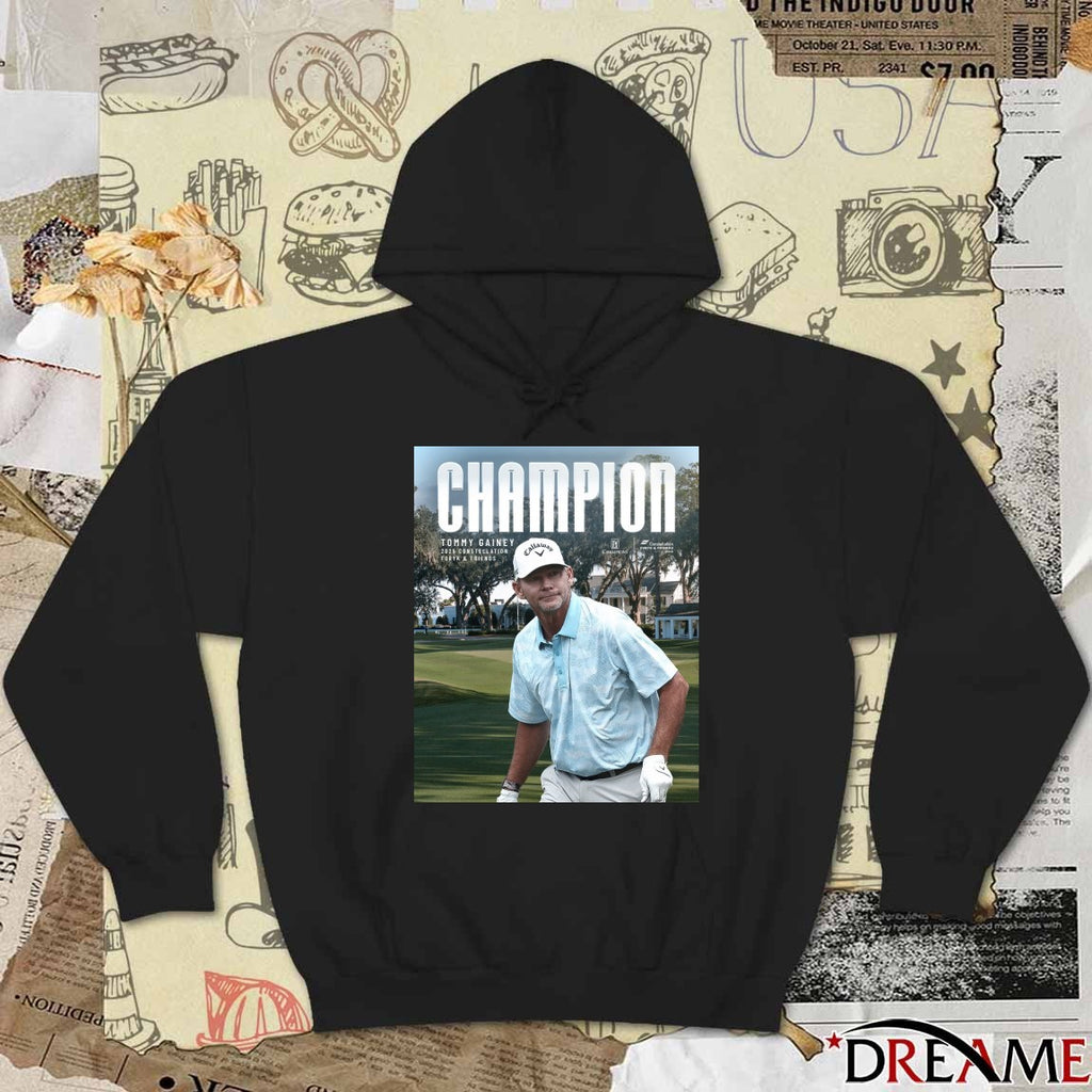 Tommy Gainey 2025 Constellation Furyk and Friends PGA Tour Poster t-shirt