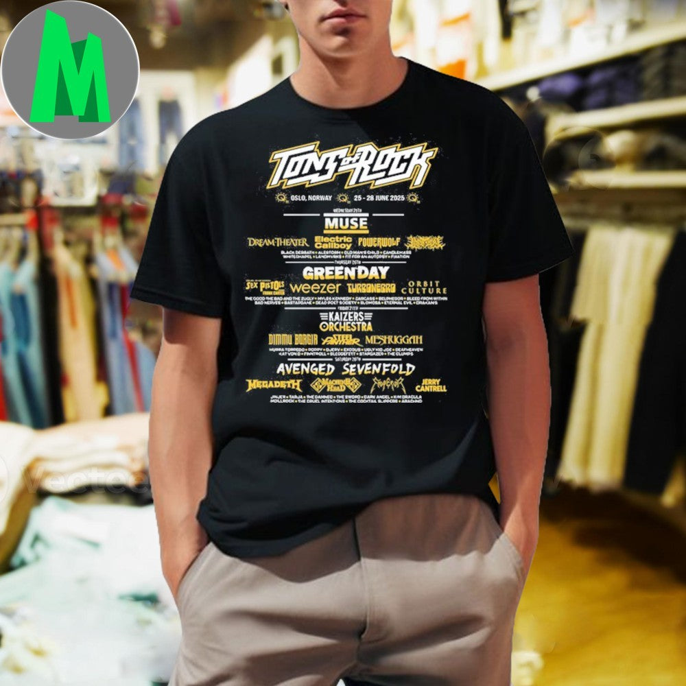 Tons Of Rock Festival OSLO NORWAY 25TH 28TH JUNE 2025 Shirt