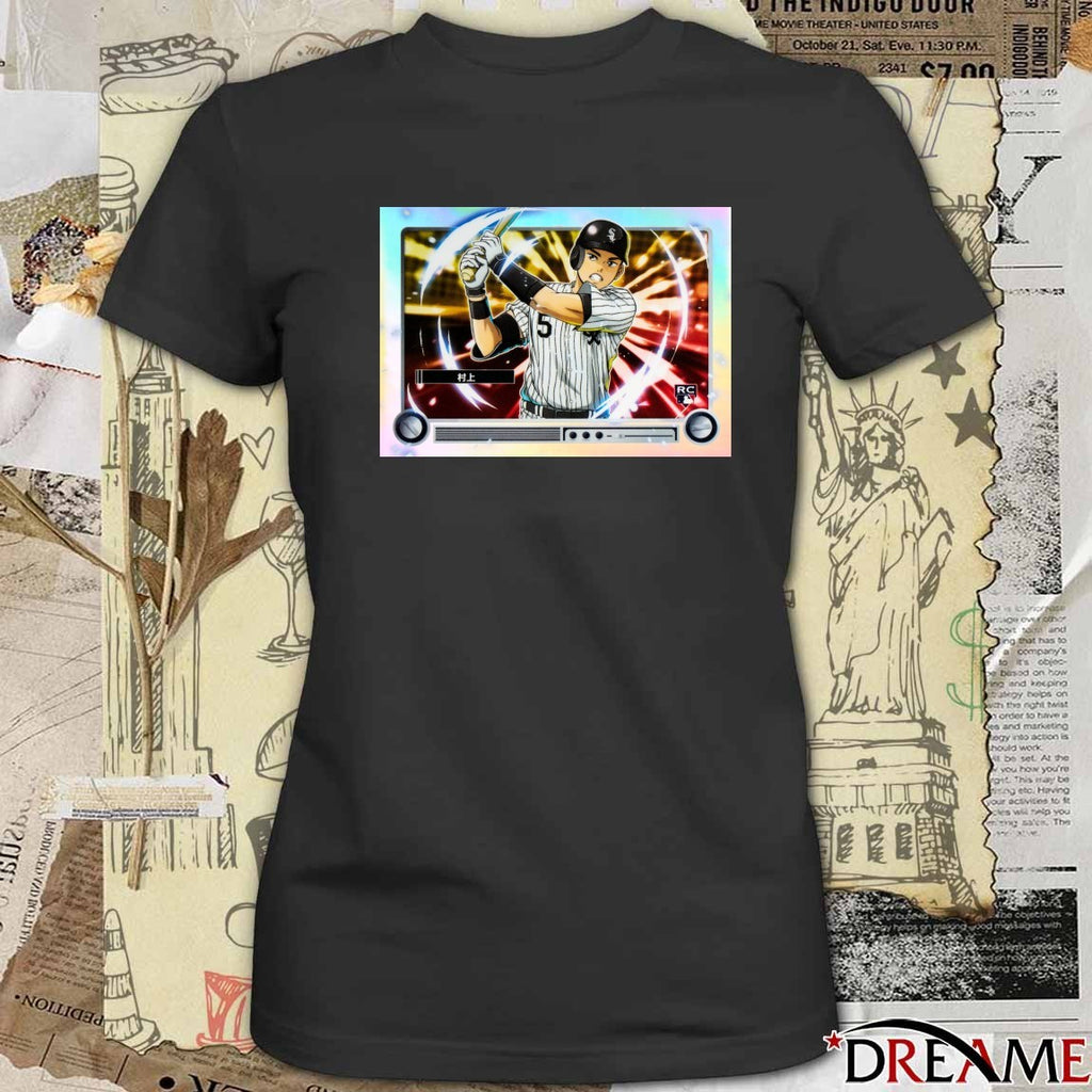 Topps Munetaka Murakami’s Kanji-variation Anime 2026 Bowman Baseball Poster t-shirt