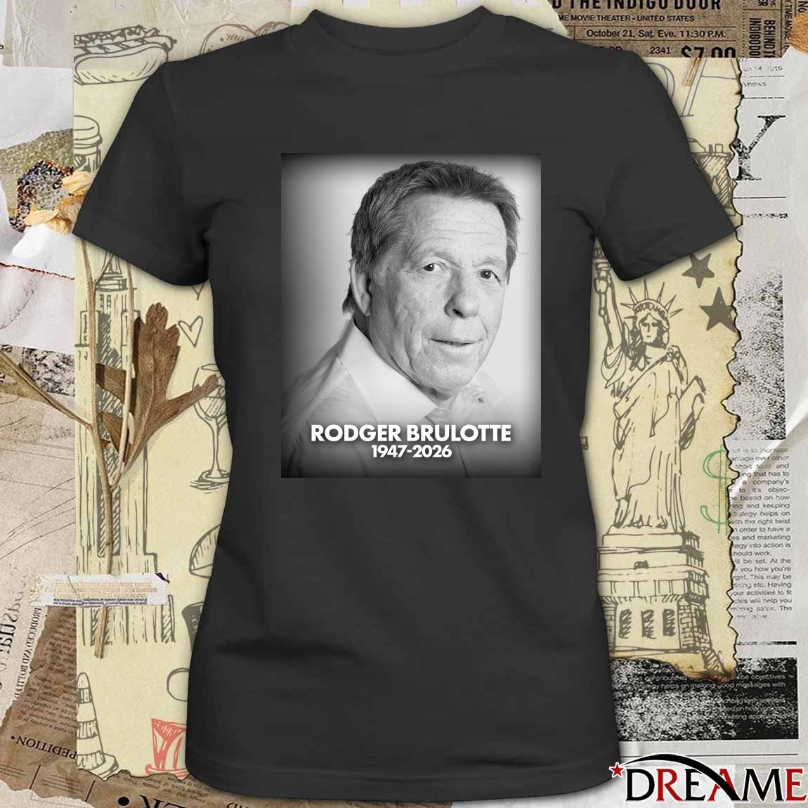 Toronto Blue Jays In Loving Memory Rodger Brulotte 1947-2026 t-shirt