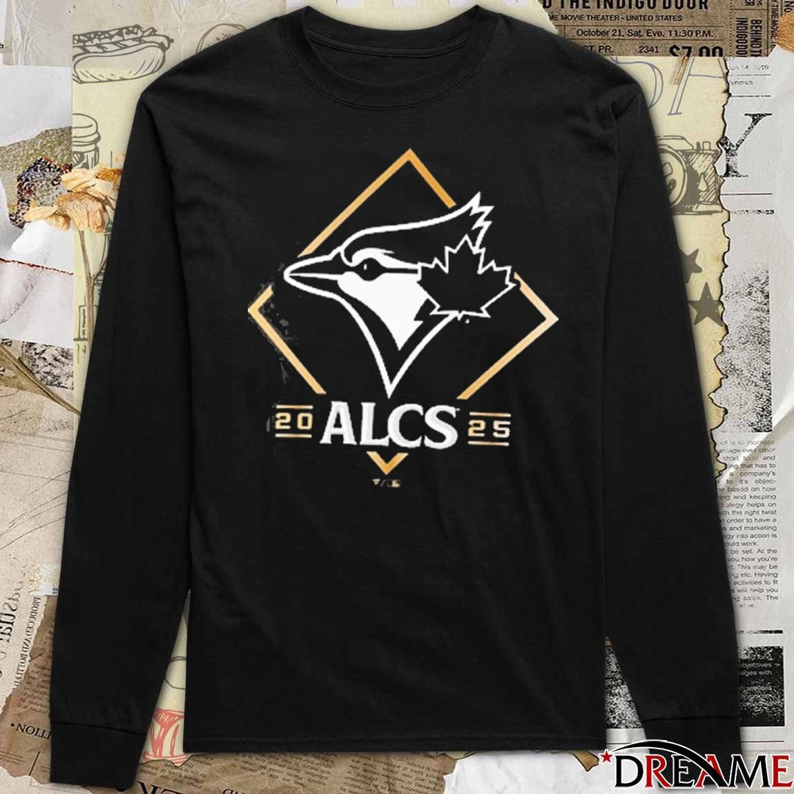Toronto Blue Jays MLB 2025 American League Division Series Champions Clinch Locker Room t-shirt