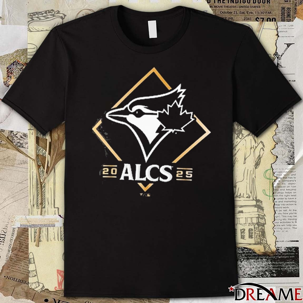 Toronto Blue Jays MLB 2025 American League Division Series Champions Clinch Locker Room t-shirt