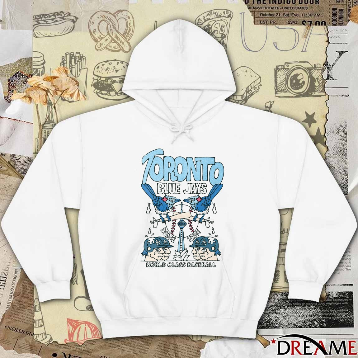 Toronto Blue Jays MLB World Class Baseball Dodge This Fanart t-shirt