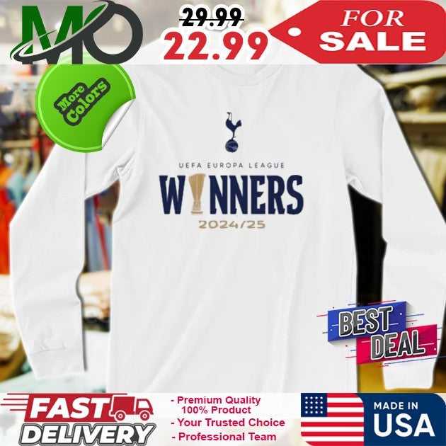 Tottenham Hotspur FC Europa League 2025 Winners Shirt