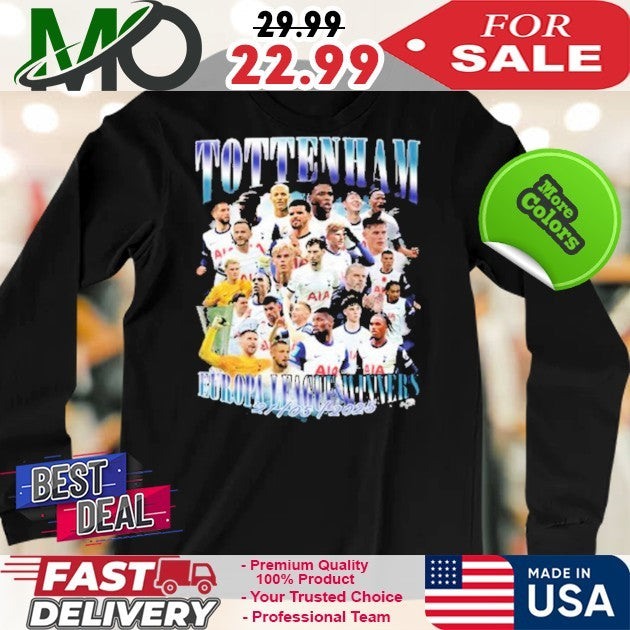 Tottenham Hotspur FC Winner 2025 UEFA Europa League Champions T-Shirt