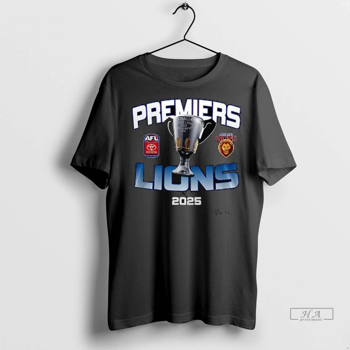 Official Trendy Afl Brisbane Lions Premier 2025 Shirt Sweater