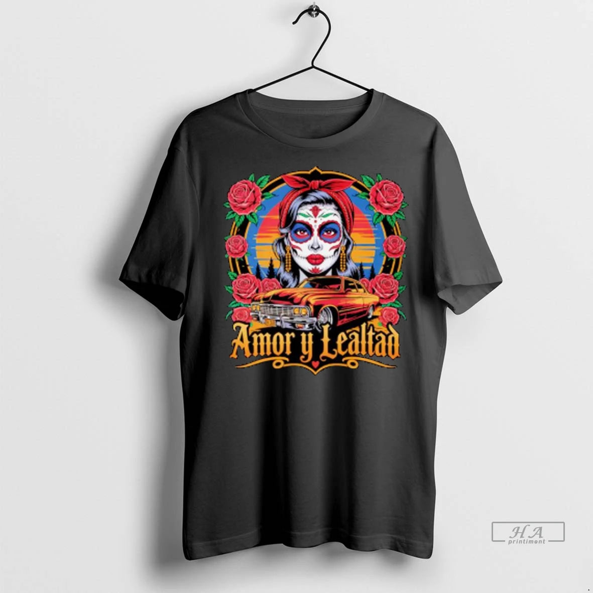 Official Trendy Amor Y Lealtad Halloween Ornaments Shirt Sweater