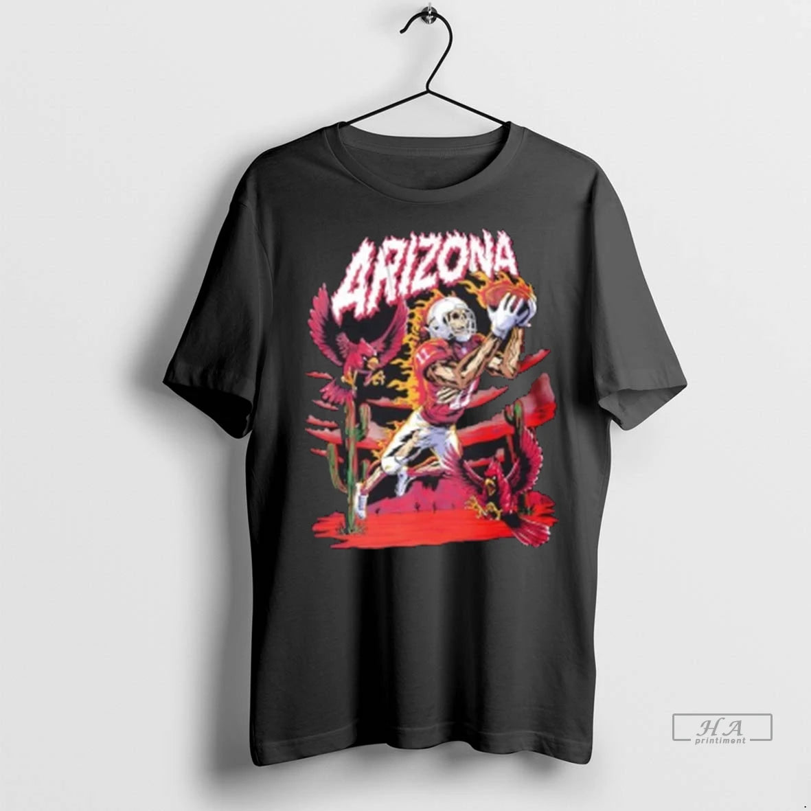 Official Trendy Arizona Cardinals Skeleton Halloween Shirt Sweater