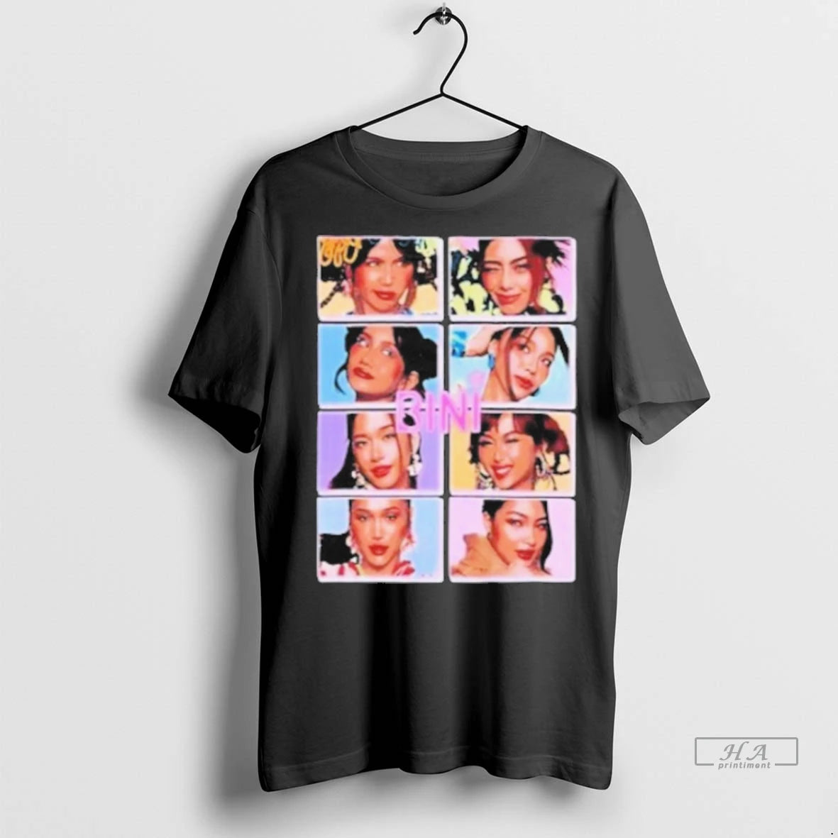 Official Trendy Bini Portrait Grid Shirt Sweater