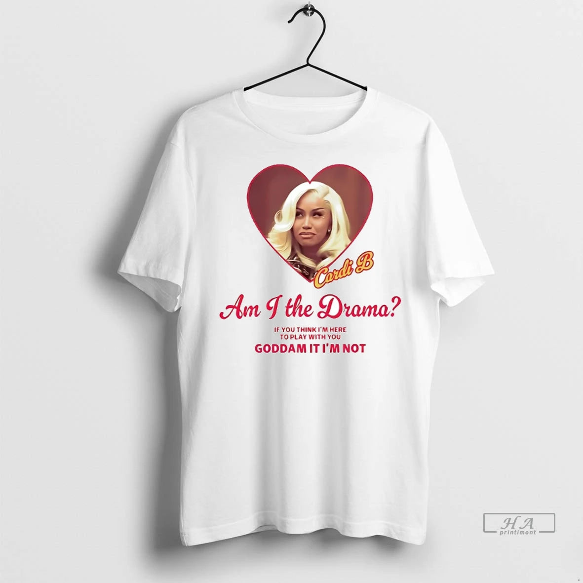 Official Trendy Cardi B Am I The Drama Goddam It Im Not Shirt Sweater