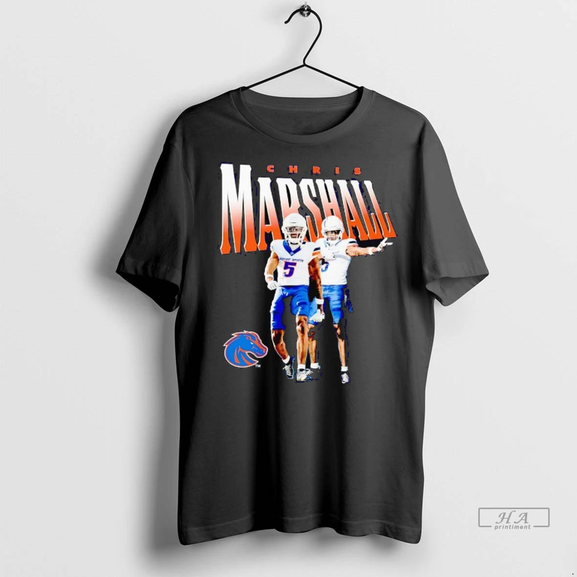 Official Trendy Chris Marshall Illustrated Boise State Broncos Shirt Sweater