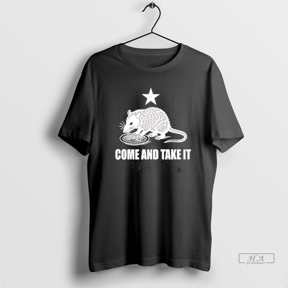 Official Trendy Come And Take It Opossum Rat Tee Shirt Sweater